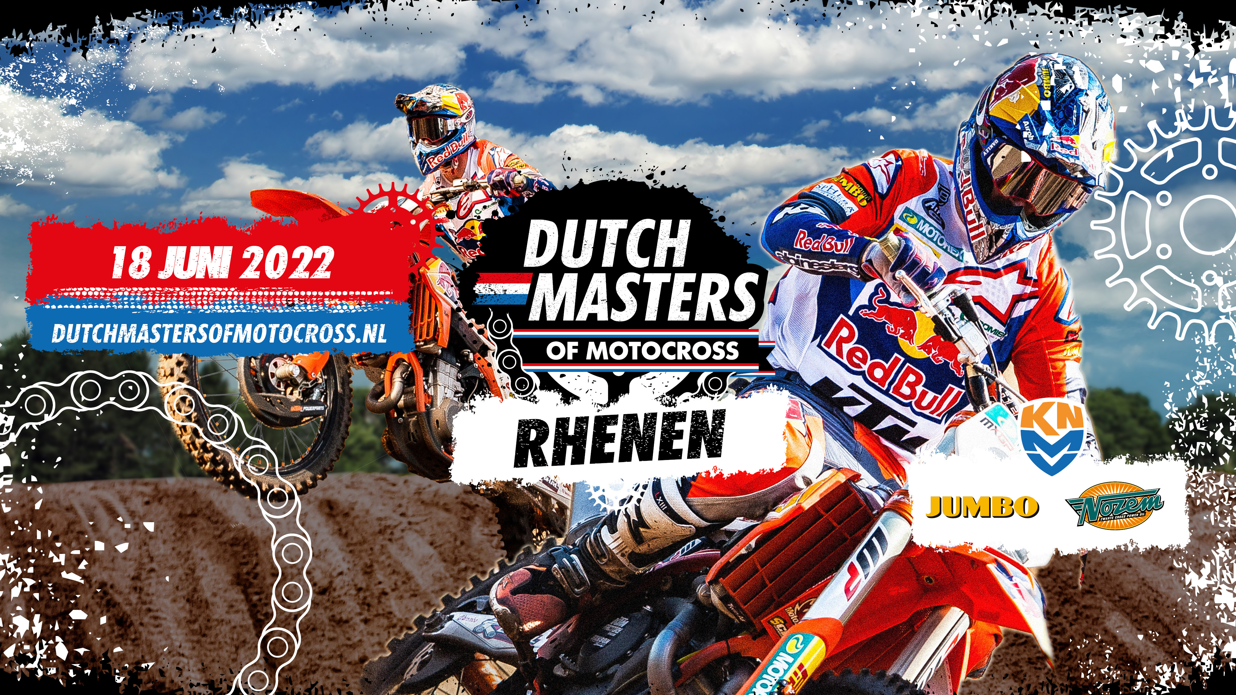 Dutch Masters Of Motocross '22 - Facebook Visual 1920x1080px Rhenen